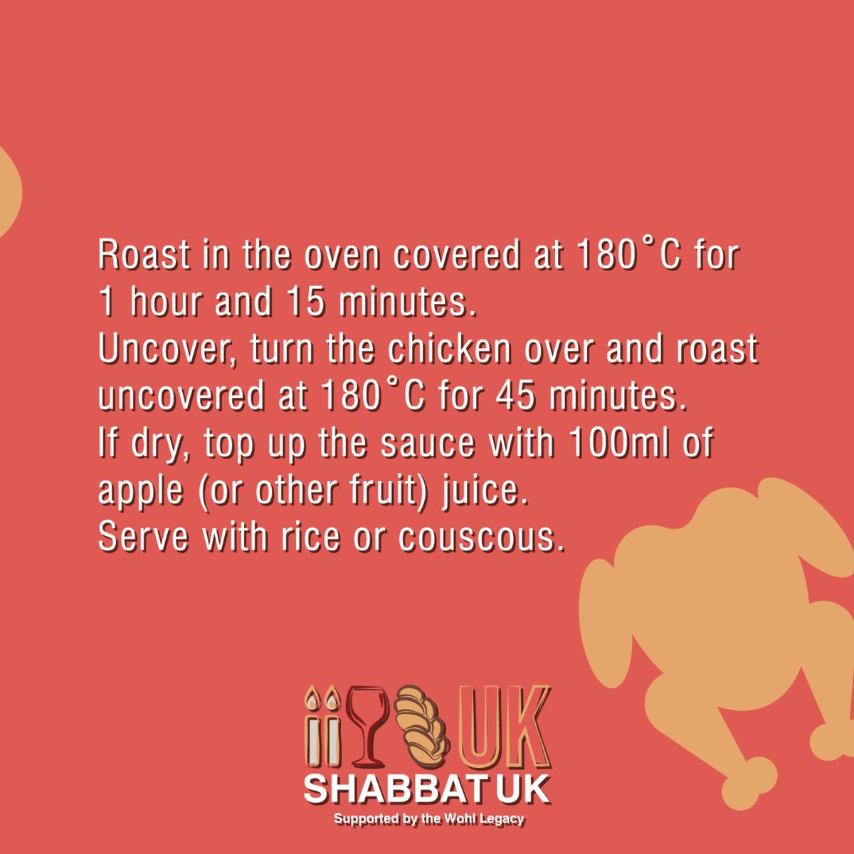 shabbat_uk's tweet photo. Been watching Allegra Benitah's recipe videos, and need the recipes for yourself? HERE THEY ARE. 

Now, the roast chicken 🍗

#challah #challahmummy #shabbatuk https://t.co/uBAaWKdhh1