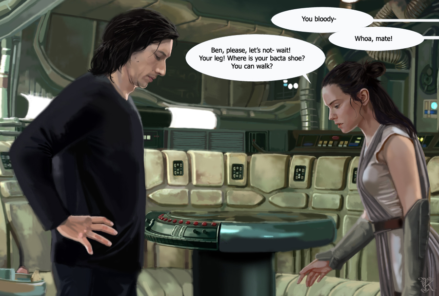 KasiopeaArt's tweet photo. A preview of part 9 (Scene VI 'Poe')🙂 https://t.co/g7nUKLhzmD