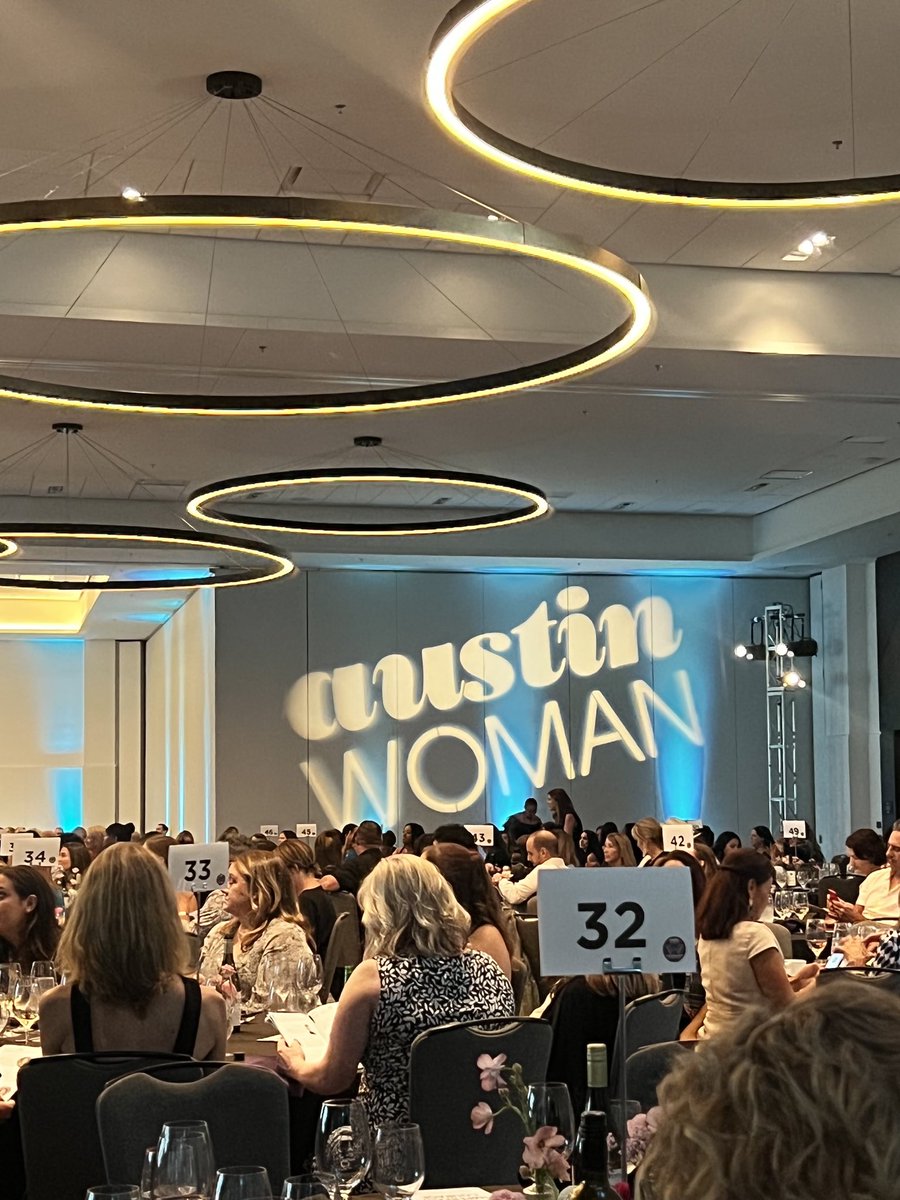 Thanks to <a href="/austinwoman/">Austin Woman Magazine</a> for a lovely evening. We see all the work you are doing to raise the voices of ALL women. So many deserving ladies graced the stage last night.  It was good to hang out with my <a href="/WeAreDivInc/">DivInc</a> crew of female baddies. #WorkHard #PlayHard ❤️
