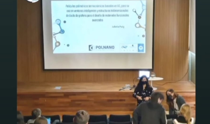 Gracias a las Dras. Julieta Puig y Cristina Hoppe de @polnanolab por venir al INS! 

Hoy volvemos a reunirnos en una gran jornada de seminarios presenciales, en la que vamos a conocer el trabajo de colaboración que realizan con la investigadora posdoctoral Dra. <a href="/MJ_Penelas/">M. J. Penelas</a>
