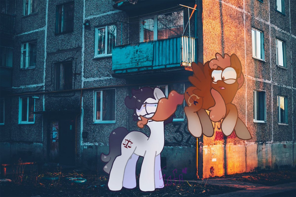 sblndrrr's tweet photo. Dina and Forty in the style of a MLP 🙃
— Forty, let me go!
— Where are you going without me?
#artist #artistsontwitter #ArtistOnTwitter #digitalart #Digital #DigitalArtist #digitaldrawing #digitalpainting #mlpart #mlpoc #BFFs #mylittlepony https://t.co/HyW527ibas