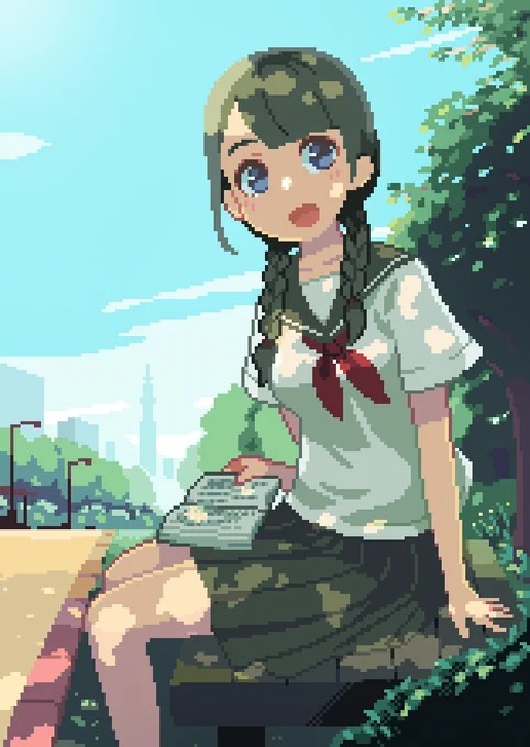 こんにちは🐾
#ドット絵 #pixelart 