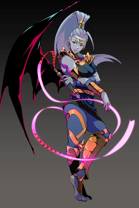 感謝絵🙇‍♂️
#Megaera #Hades #fanbox #patreon 