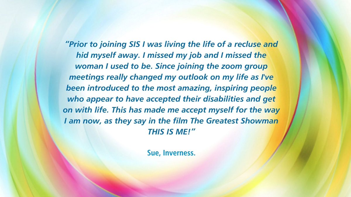 sisonlineorg's tweet photo. A few kind words from our members on Spinal Cord Injury Awareness Day
For more information about the charity, please visit
https://t.co/LWGrwXGite
#SCIAD #SCIAD22 #backingyouforlife #SCI #spinalcordinjury #spinalinjuriesscotland #scottishcharity https://t.co/BAI4eWte2I