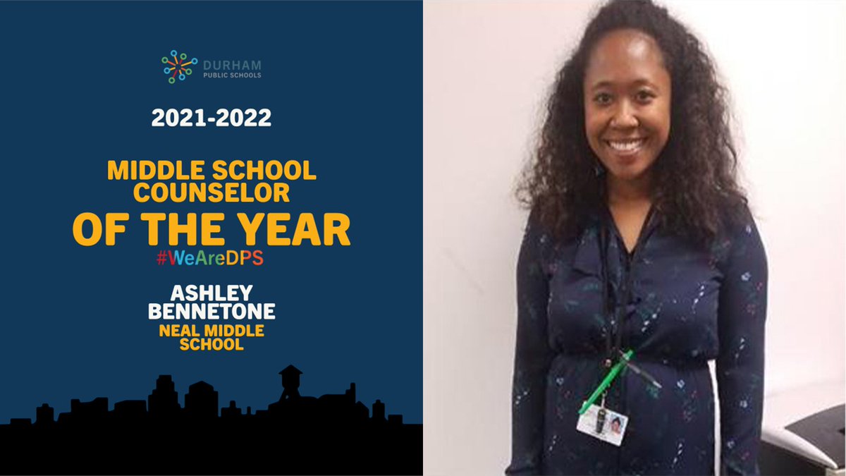 Congratulations to our DPS School Counselor of the Year Adrienne Haith; Alexandra Armor, DPS Elementary School Counselor of the Year; and, Ashley Bennetone, DPS Middle School Counselor of the Year! To learn more, visit DPSNC.net.