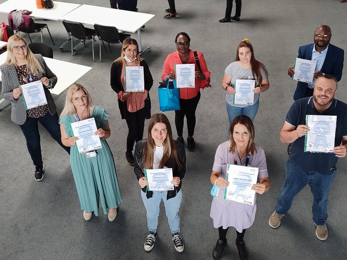 Huge congratulations to all of our Degree Apprentice Nurses who were recognised and congratulated at our #NursesDay2022 conference yesterday.

You can find out more about routes into NELFT, including Apprenticeships on our careers website here:

We are #NELFTNurses 💙
#nhscareers