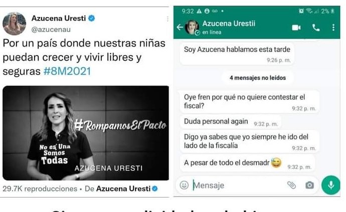 ZuritaCarpio's tweet photo. Dos versiones de Azucena Uresti https://t.co/EPcvl5eA15