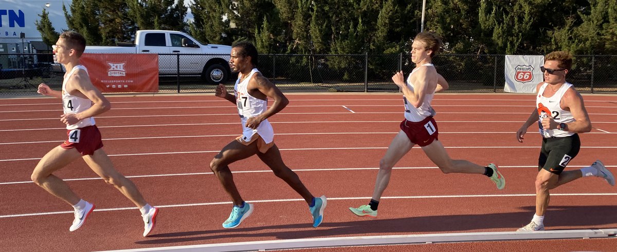 Men's 10K | We go 2-3 for 14 team points.

🥈 Ryan Ford, 29:22.99
🥉 Thomas Pollard, 29:28.11

#CycloneSZN #Run4ISU