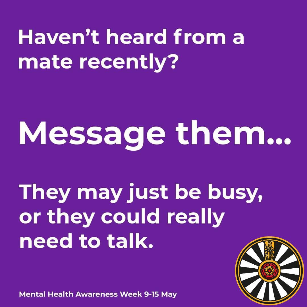 It's Mental Health Awareness Week, make sure your mates know you're there for them.

#MentalHealthAwarenessWeek2022 #ivebeenthere
#socialclub