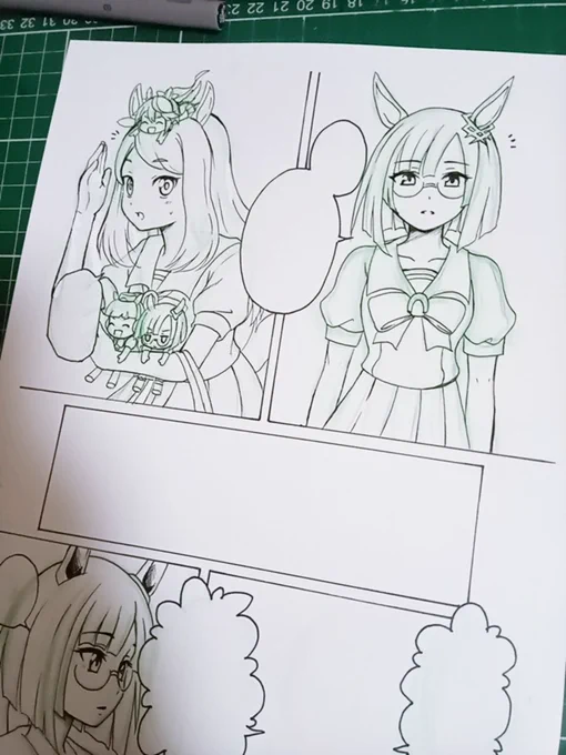 やはり漫画描くのは面白い 