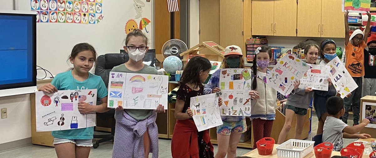 4th grade sharing their “All About Me” flags in preparation for International Night <a target='_blank' href='http://twitter.com/AbingdonGIFT'>@AbingdonGIFT</a> <a target='_blank' href='http://twitter.com/abingdon4th'>@abingdon4th</a> <a target='_blank' href='https://t.co/Ony8qFLQ6g'>https://t.co/Ony8qFLQ6g</a>