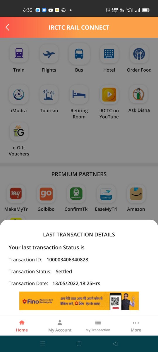Kumar_Ak_3328's tweet photo. @GMSRailway @IRCTCofficial I paid but status failed Please Help @RailMinIndia @RailwaySeva https://t.co/5fk2PvsS1m