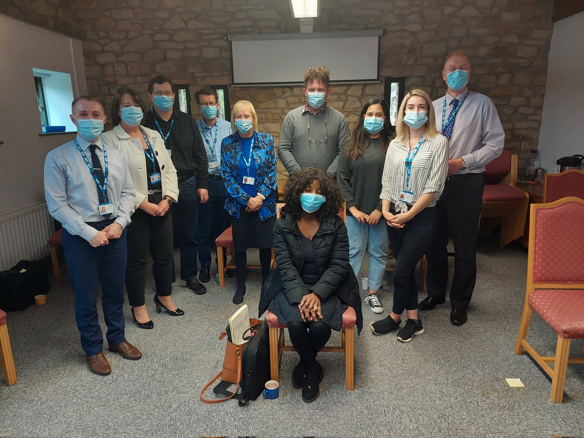 RChillery's tweet photo. An absolutely fantastic Bay induction. Welcoming colleagues and getting to know their stories. What wonderful colleagues @_Anthonydavison @jones_mcnamara @CDonovanCEO @Mcguiganemma https://t.co/jrYOtSgrjB