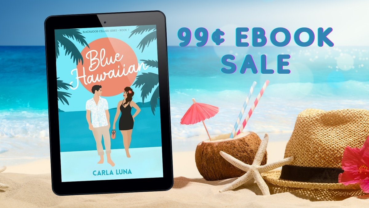 casacullen's tweet photo. Looking for your next beach read?🏖🌞
Grab your copy of Blue Hawaiian for just 99¢! This romantic comedy features: 
💔Second chance romance
🍹Tropical cocktails
💋Steamy beachside fun
💒Destination wedding.
https://t.co/Wk5ZWuV6hy https://t.co/IkyRnBVp30