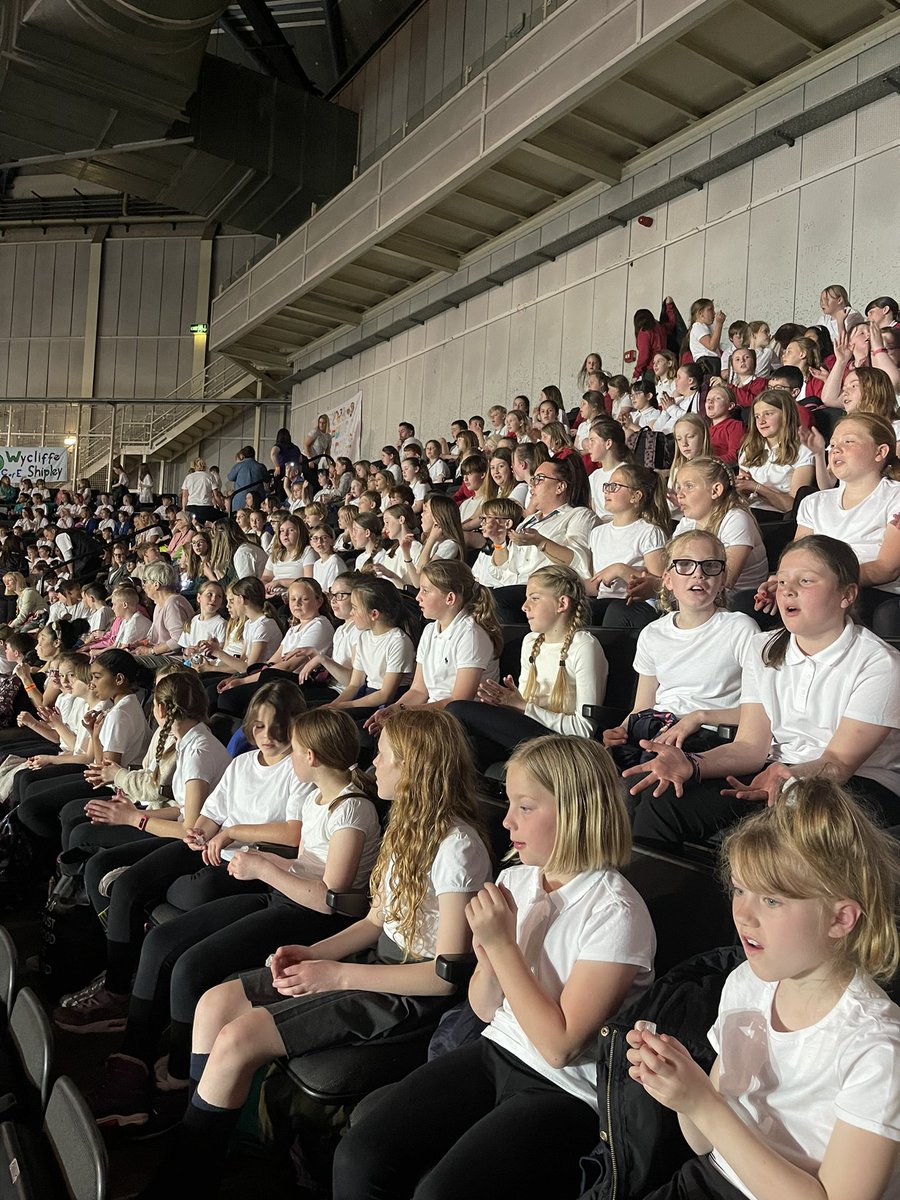 #Youngvoices sowerby are here whoop whoop.