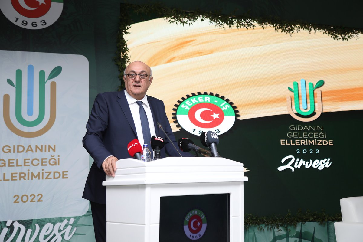 ramazanerkoyunc's tweet photo. ŞEKER-İŞ tarafından düzenlenen 'Gıdanın Geleceği Ellerimizde' zirvesine katıldık. Zirvede, güvenli gıdaya erişim, gıda üretiminin devamlılığı ve alınması gereken tedbirleri konuştuk.

Haberin devamı için: https://t.co/7nmkzXTRv9 https://t.co/LuybygTIun