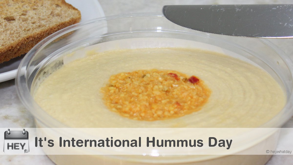 It's International Hummus Day! 
#InternationalHummusDay #NationalHummusDay #HummusDay