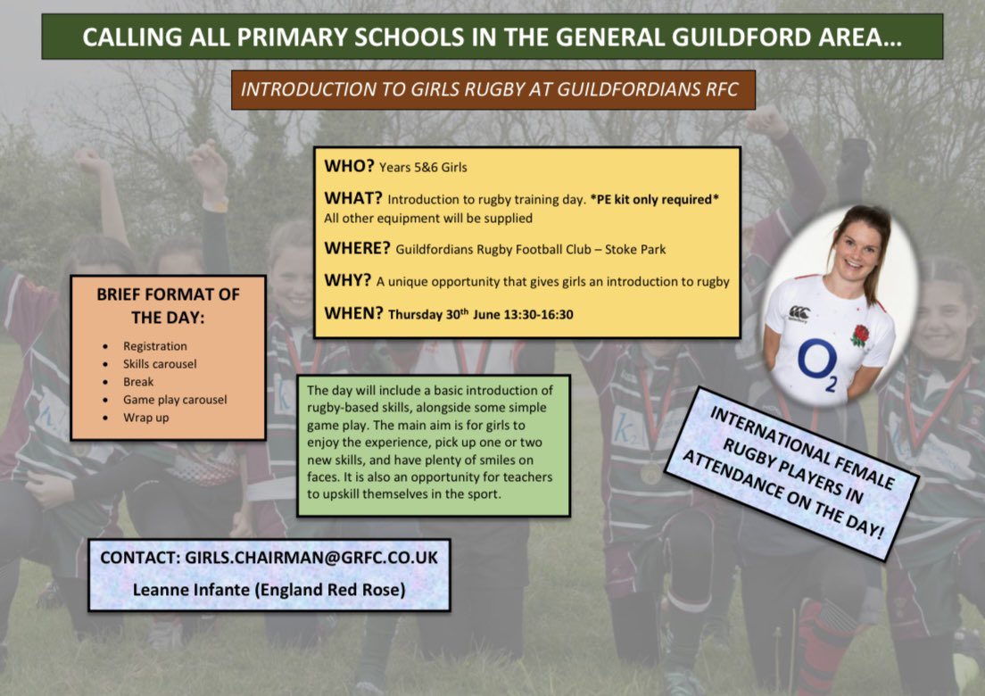 GRASSROOTS RUGBY!
Can anyone help me?

I am running this primary schools event and would love to be able to offer each attendee a little something to go home with. 

Can any rugby companies donate something to the event? Clothing, rugby balls?
Food brands donating any snacks?