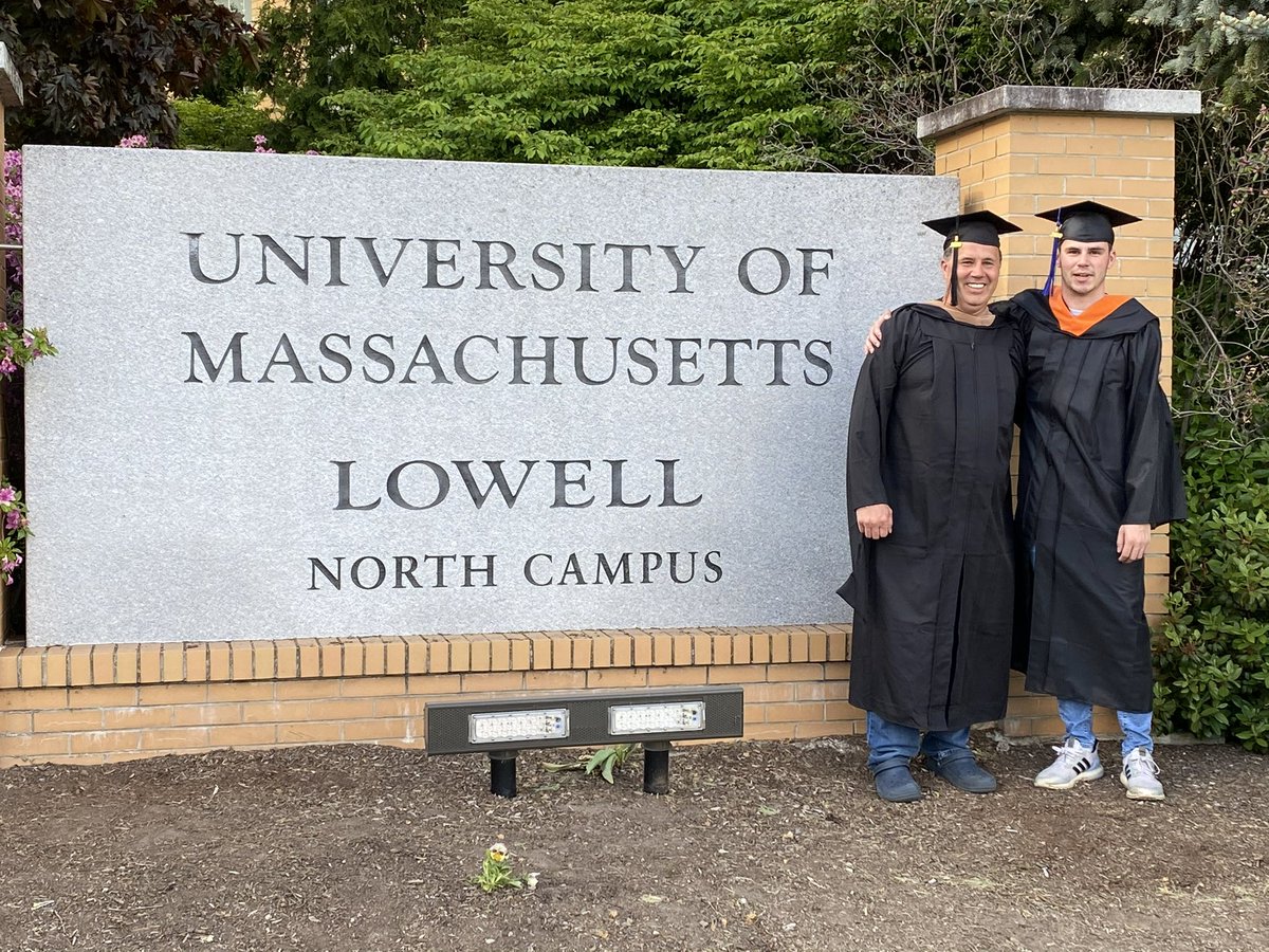 jcmiller77's tweet photo. Thinking about Nick and I graduating together in 2020 as well today. #uml2020 Too bad the university couldn’t figure out an actual graduation for 2020. https://t.co/RE5EAy15TB