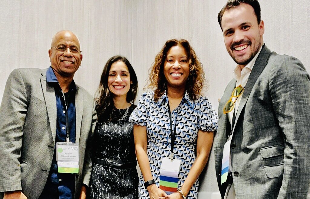 Allison Lee (@allisonleenyc) on Twitter photo Productive in-person 💡 #SOAPAM2022 #diversityandinclusion meeting w/ these wonderful folks <a href="/PalomaToledoMD/">Paloma Toledo</a> <a href="/cmdelgadou/">Carlos Delgado</a> & DrVernonRoss 🙌Energized!✊ Productive in-person 💡 #SOAPAM2022 #diversityandinclusion meeting w/ these wonderful folks <a href="/PalomaToledoMD/">Paloma Toledo</a> <a href="/cmdelgadou/">Carlos Delgado</a> & DrVernonRoss 🙌Energized!✊