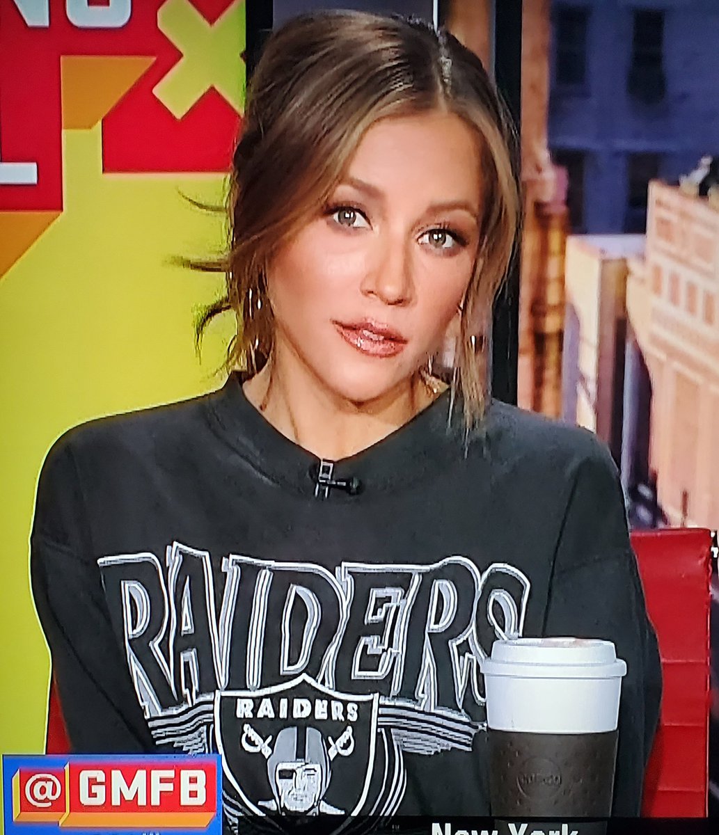_Murf's tweet photo. You'll be missed @heykayadams! 
Amazing run on the show and best of luck on the next stage! 
Best moment... Anytime you rep the @Raiders! #RaiderNation https://t.co/cBppktqfGd