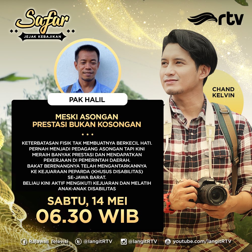 RTV on Twitter: "Pak Halil mengajarkan kepada kita semua bahwa