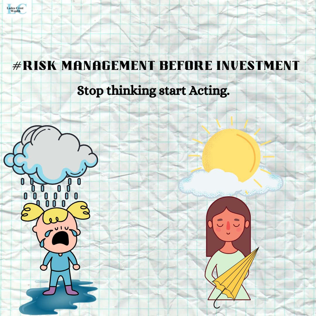 LadcoCrest's tweet photo. Let's join our hands to get you an umbrella for your hassle-free journey of making money from present to future.
#investment #finance #financialadvisor
#financialfreedom #financialliteracy #financialservices #financialgoals #wealth  #financialadvisor #ladcocrest #riskmanagement https://t.co/iucYOhq2xO