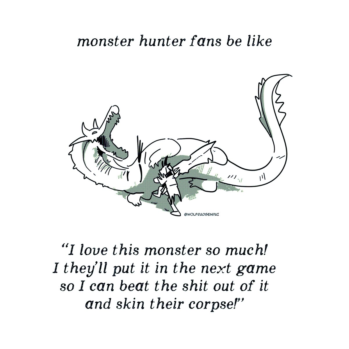 wolfradsenpai's tweet photo. I love Lagiacrus #monsterhunter https://t.co/0zSysLWC1Z