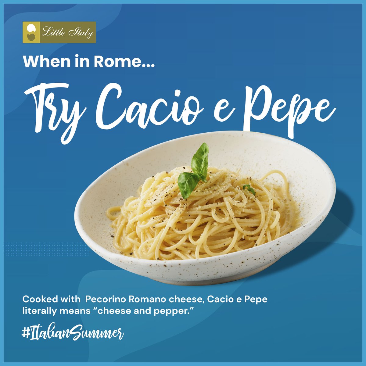 LittleItalyGrp's tweet photo. Planning to visit Rome this summer?
Here are three things you need to experience in Rome.

Do you have any suggestions for places to visit in Rome? Tell us in the comments!

P.S. To experience the delicacies of Rome, visit your nearest Little Italy outlet.

1 of 3
#littleitaly https://t.co/CEh5AvuELi