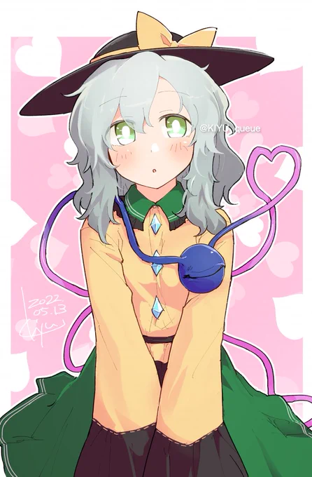 #5月14日はこいしの日 #古明地こいし
ぽややん💭 