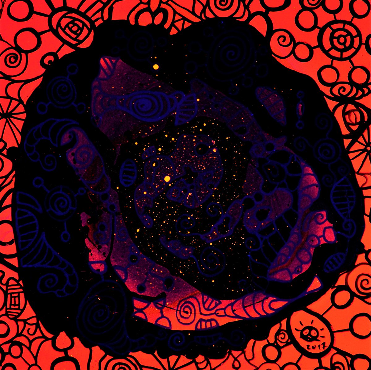 LEMINXART's tweet image. "Universal law embracing the infinite loop" Fine  psychedelic art @Psychonaut_club  rarible.com/token/0xc91544… #rarible #ethereum #nonfungible #digitalasset #nft @rarible @PsychonautApeD