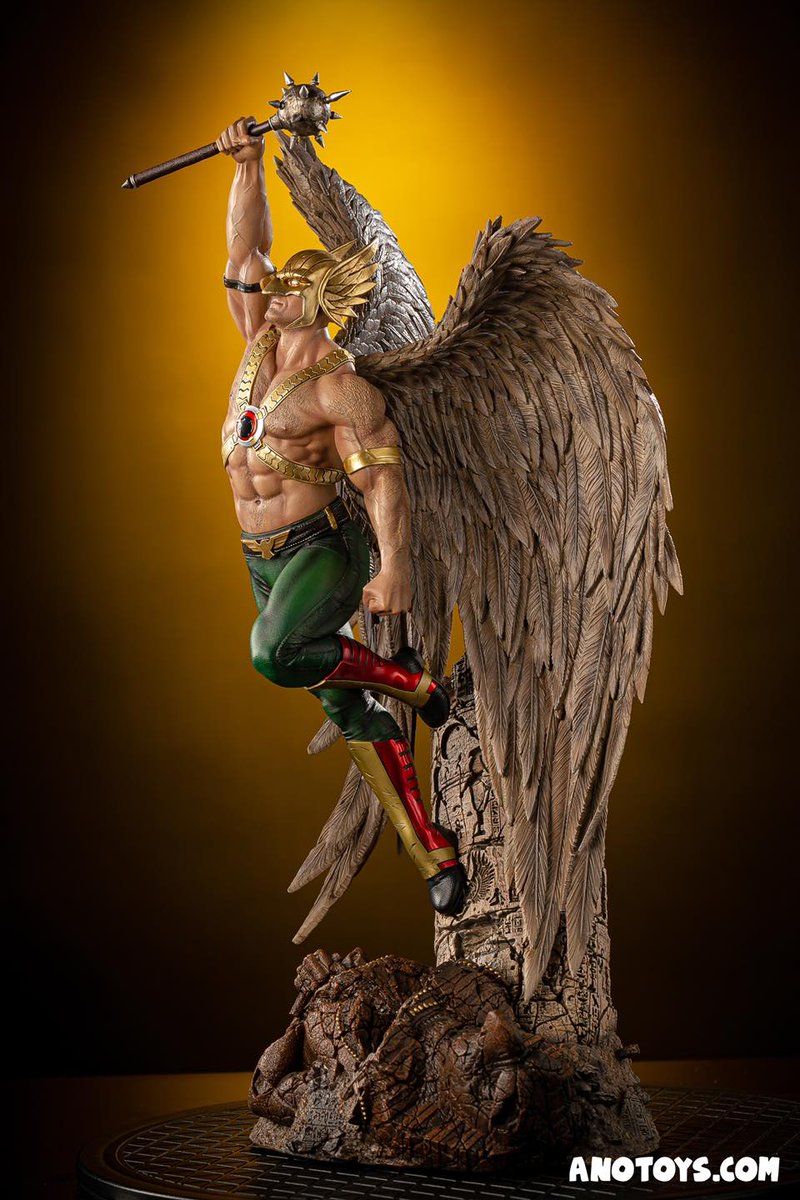 anotoysph's tweet photo. #XMStudios #Hawkman 1/6 scale statue! #JLA & #JSA member. Hand painted, cold cast porcelain, Egyptian-themed base w/ depiction of the near immortal #Thanagarian warrior & his trademark #NthMetal mace. order @ https://t.co/GaDeZE6xII
#AnotoysCollectibles #TheGoldmineForCollectors https://t.co/hHYIQRyB1z