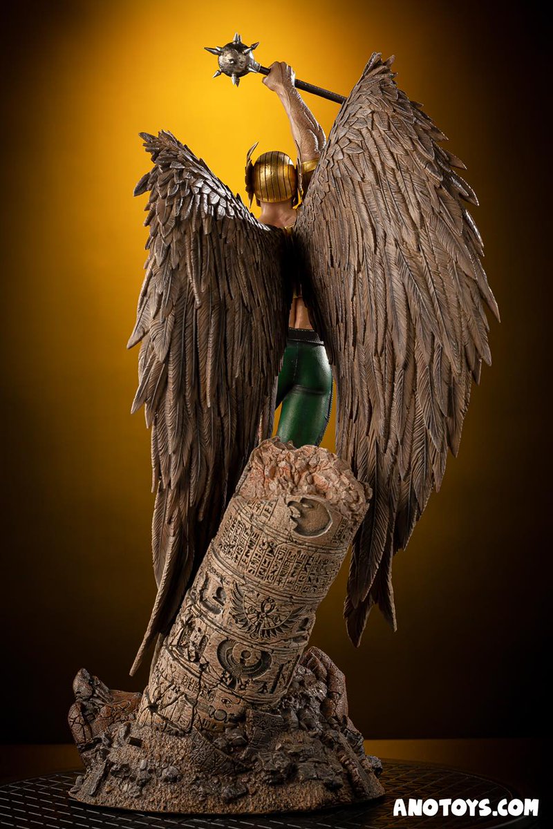 anotoysph's tweet photo. #XMStudios #Hawkman 1/6 scale statue! #JLA & #JSA member. Hand painted, cold cast porcelain, Egyptian-themed base w/ depiction of the near immortal #Thanagarian warrior & his trademark #NthMetal mace. order @ https://t.co/GaDeZE6xII
#AnotoysCollectibles #TheGoldmineForCollectors https://t.co/hHYIQRyB1z