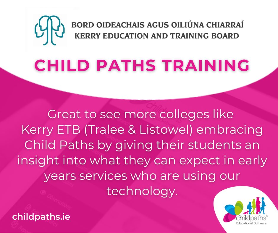 If your college or university is forward thinking and interested in giving their students hands-on experience when it comes to childcare software, get in touch. We can organize a Child Paths programme to suit your needs and give your students a head start when seeking employment.