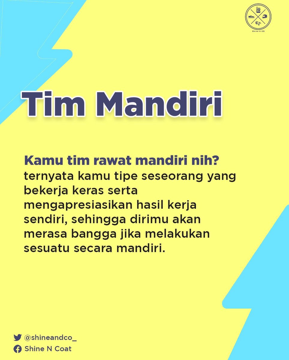 shineandco_'s tweet photo. halo sobat Shine n co 
hayo.siapa disini yang males cuci motor? 
Mencuci motor merupakan salah satu cara merawat motor lohhh.. 
anw kalian tim mana ni? tim cuci sendiri atau tim cuci instan?🤔
#shinewithus https://t.co/2okMxSQzZV