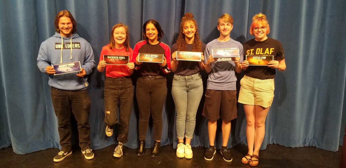 KHS Fine and Performing Arts Signing Day 2022
This group of seniors will be sorely missed. Congratulations on a job well done!  We can't wait to see where life takes you.  Please remember to come back and see us when you are all famous musicians, technicians and performers!