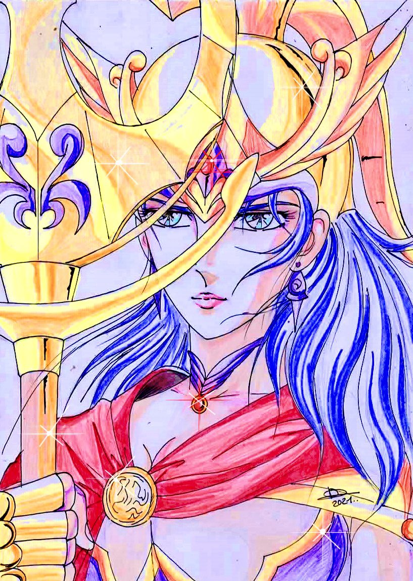 Damsartist1's tweet photo. Ma version de la déesse Athéna, cette illustration date de 2021 🤭😉#knightsofthezodiac #saorisathena #fanart #goddesse #illustration #fanfiction #mythology #saintseiya #leschevaliersduzodiaque @AtenaMythology @athena_0914 @PallasNeion @KidoSaoriAthena @athena_kido @DailyAthenas https://t.co/XTDAvyBG57