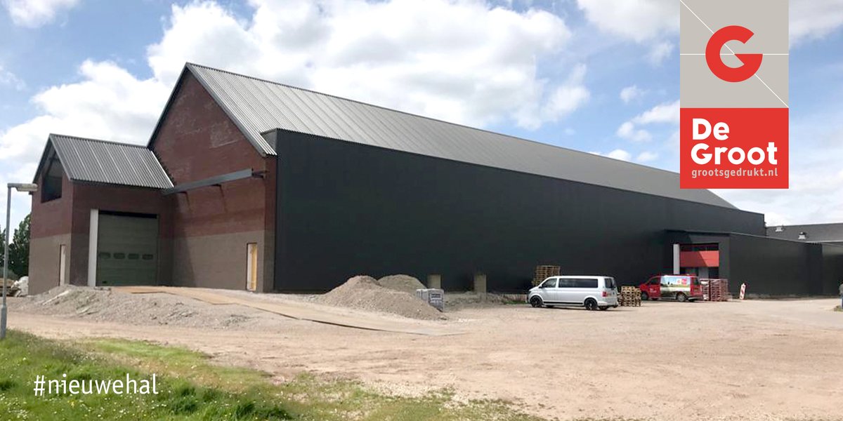 Preview uitbreiding drukkerij

Misschien heb je het al gehoord of zelfs al gezien.. Achter onze drukkerij wordt hard gewerkt aan de bouw van onze nieuwe hal! ⚒️

#drukkerij #verbouwing #grootsgedrukt #nieuwehal #uitbreiding
