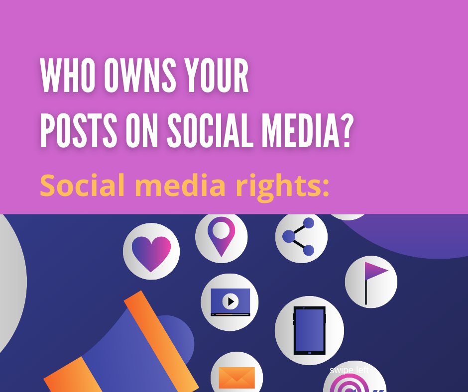 CopyrightYourIP's tweet photo. Have you ever spent some time to read each social media platform’s terms of use?
Read here to find out:  https://t.co/y0NZ7MZRaV...

.

#socialmedia #creatorseconomy https://t.co/Yr4HdCKKGh