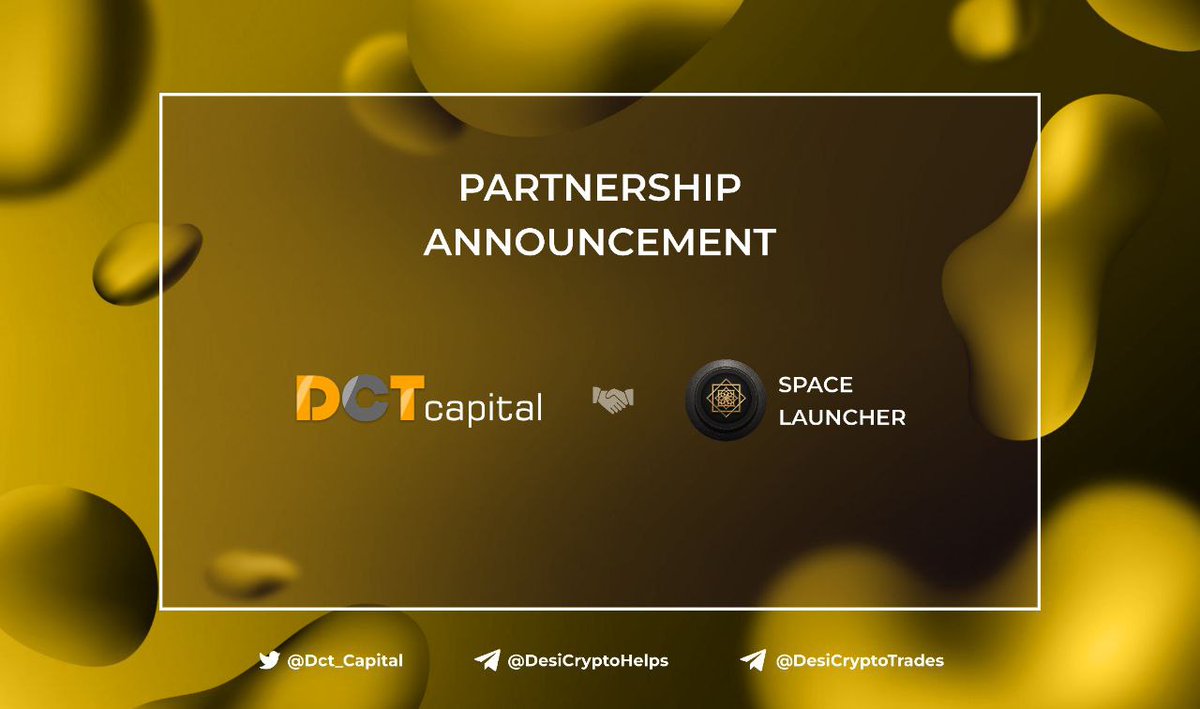 LamboChads's tweet photo. π Partnership With @spacelauncherio Its a Agnostic GameFi ecosystem platform. It will start by hosting a unique set of offerings built for both users and creators that include #Gaming_Studio, #Launchpad, an #NFT_Marketplace & #crosschainbridge .
#DCTCAPITAL #DCT #SPACELAUNCHER https://t.co/0QlOQvTPtg