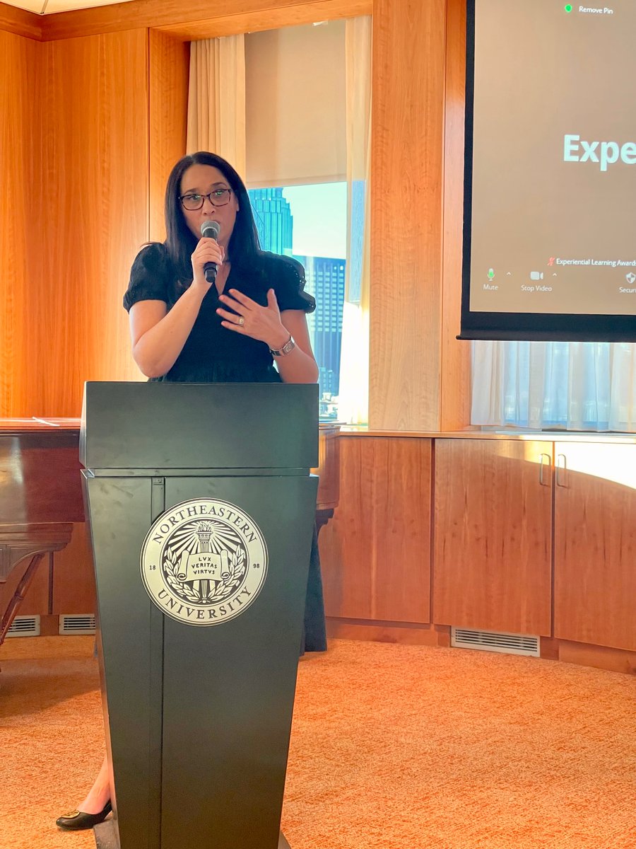 NortheasternCPS's tweet image. CPS Faculty &amp;amp; Staff, Students, Industry Project Sponsors, and Coop Employer gathered last week Monday at the CPS Experiential Awards Ceremony to celebrate the amazing global impact of our students through #experientiallearning 

 #northeasterncps