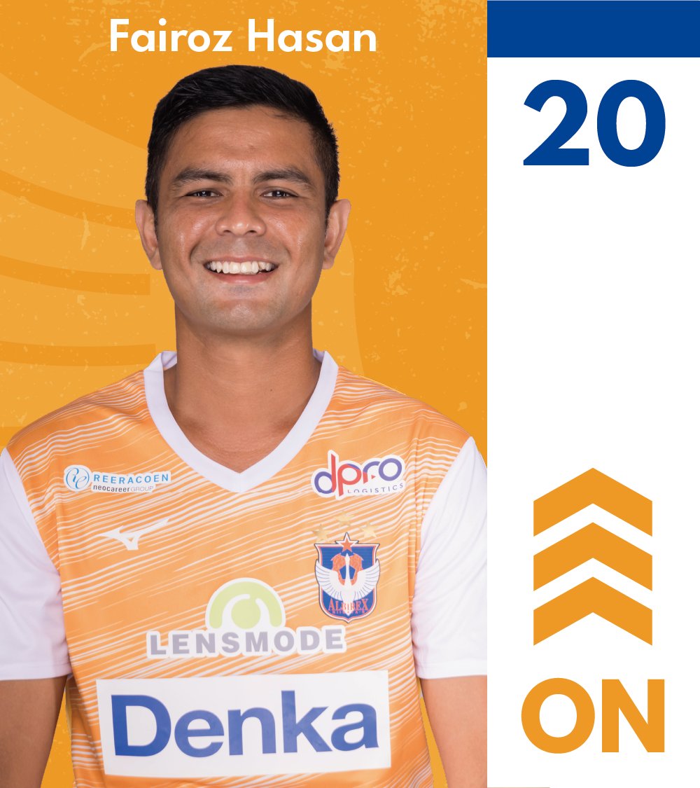 FCJurong's tweet photo. 🔄89' #Substitution
➡️ON : #Fairoz #ファイロス
⬅️OFF : #TanakaKodai #田中幸大
@FCBalestier 1-2 🔸#albirex_s🔹
📺Live Streaming
https://t.co/kSKQBi2QGR
#albirex #SPL
#アルビレックス新潟シンガポール https://t.co/TavSD6cYXY