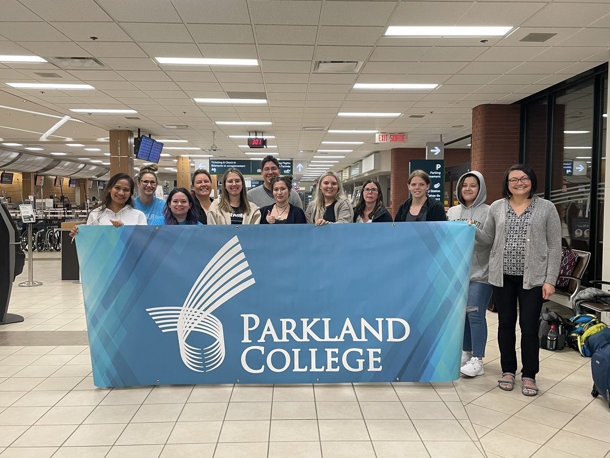 FrickBrittany's tweet photo. And, they’re off! ✈️ Safe travels to our learners and staff travelling to Mexico as part of @CollegeofChoice’s inaugural Outbound Mobility Program! Special thanks to @SaskPolytech and @GSO_ECM for helping make this dream a reality! @LisaLarios1 @DepapeK https://t.co/m4NgXzLGzw