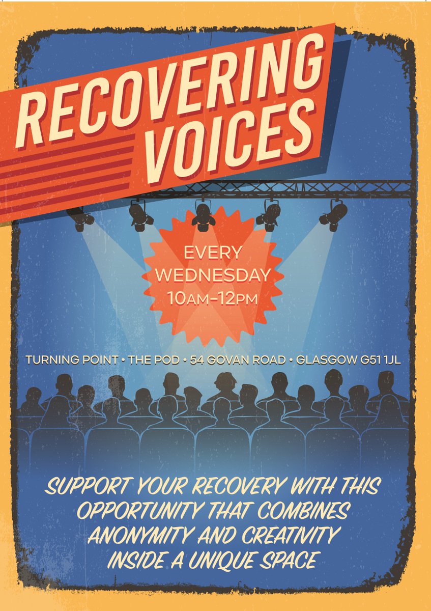 turningpointsco's tweet photo. Last week was the beginning of our Recovering Voices sessions.
Recovering Voices is a 12 week program facilitated by @StreetConesCIC which is taking place in The Pod each Wednesday morning.
#becausepeoplematter #tpsconnects #recoveringvoices https://t.co/NjV05D1KRm