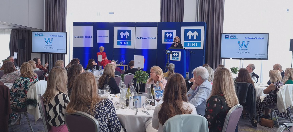 @lucy28maguiregives gives some strong 
Fantastic advice, break your own bias and internal boundaries 
"You are not an imposter, be vulnerable, don't be afraid of failure, embrace your resilience, be a feminist &amp; ask questions"

#womenatsimi