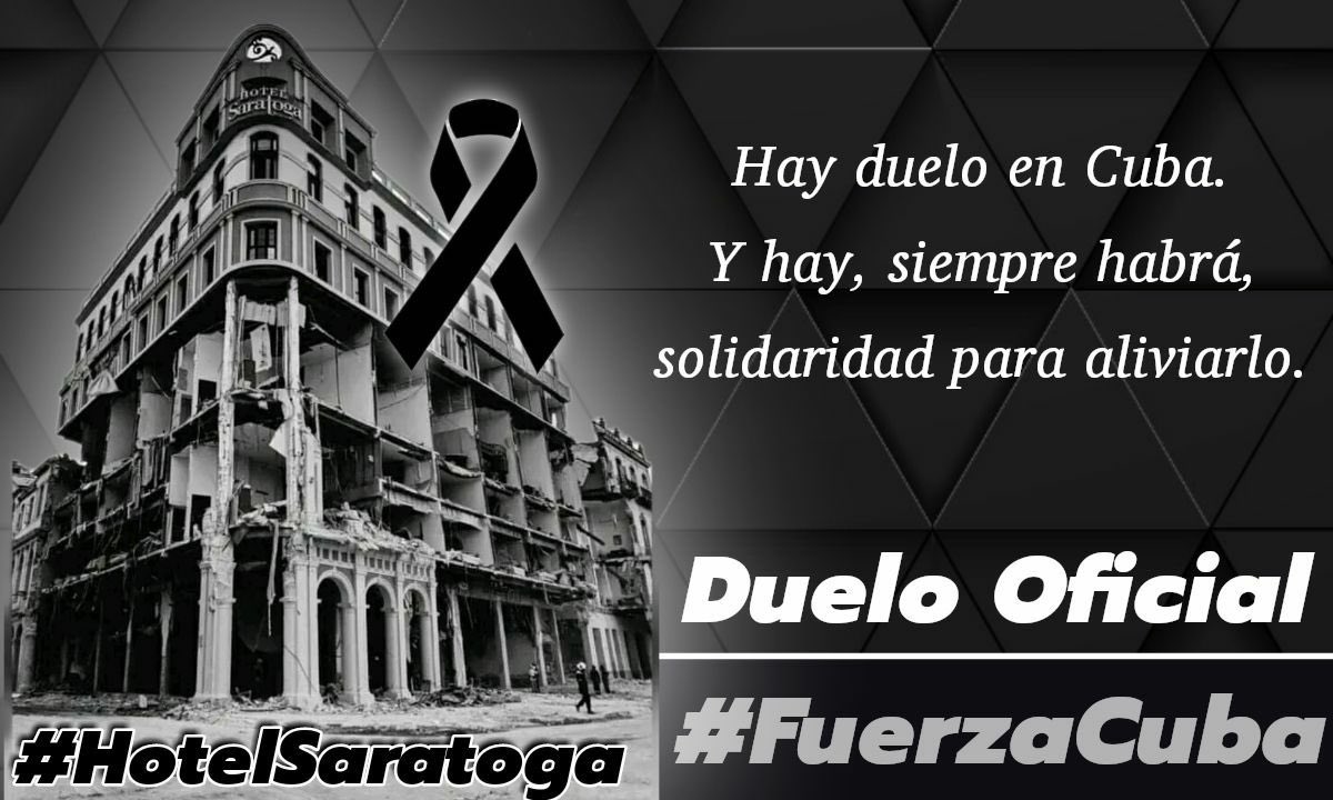 IsmaelCuba5's tweet photo. @H_Cubana @cubainformacion @prediocubano_es @MMedina_Glez @EspanaFmc @CubaIramis @DiCastilloB @LauDeCuba @PaolaSCruz1990 @DAVlD_5 @KatrinaDeCuba #CubaPorLaVida #Cub
#CubaNoEstaSola #CubaN
#SolidaridadYAmor 
#FuerzaCuba 
#Cuba Llora por lamentable perdida de sus hijos y ciudadana española. 
Sentimos como propio el dolor de familiares y amigos. QEPD!!! https://t.co/vPQQavWx5N