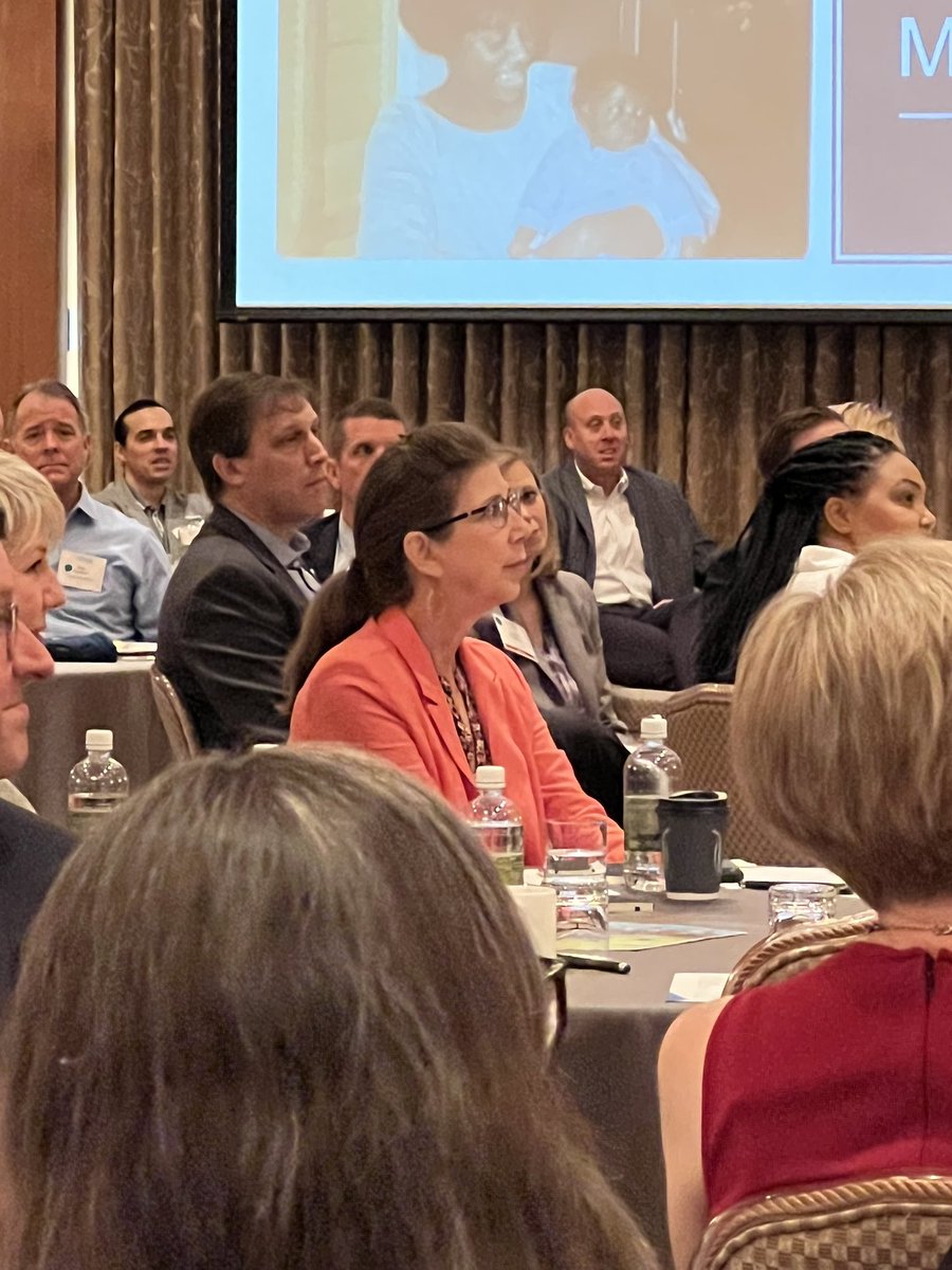 raleighchamber's tweet photo. Courtney Crowder of @apcoworldwide discusses how @waketechcc is an #OpportunityEngine for the #Community, and the crowd couldn’t agree more! #CSuitePers https://t.co/Ko1JkHiy87