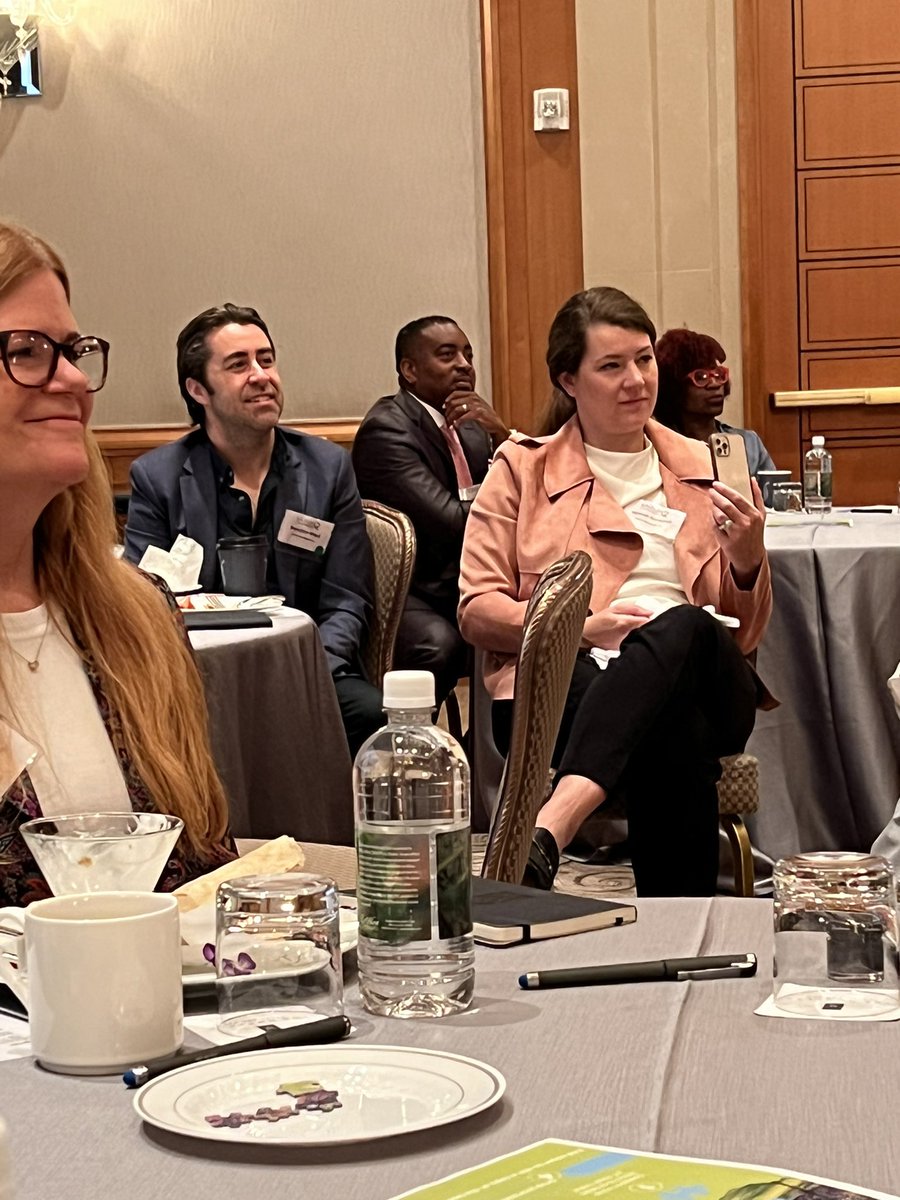 raleighchamber's tweet photo. Courtney Crowder of @apcoworldwide discusses how @waketechcc is an #OpportunityEngine for the #Community, and the crowd couldn’t agree more! #CSuitePers https://t.co/Ko1JkHiy87