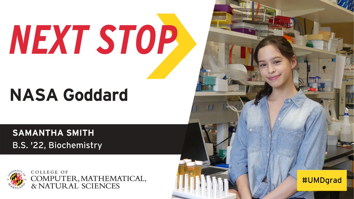 UMDscience's tweet photo. After graduation, @ChemBiochemUMD senior Samantha Smith — the 2022 Recipient of the Appleman-Norton Award for Plant Biology — is continuing her research with @NASAGoddard, where she conducts coastal monitoring using #MachineLearning algorithms.
Congrats, Sami! #UMDgrad https://t.co/OBqHTmiubf