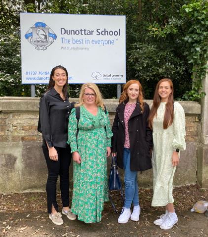 DunottarCompSci's tweet image. Year 8&apos;s were treated to an afternoon off-timetable learning about tech roles including cyber, digital, web content and data science from some inspiring women at RSA. Thanks Jen. Let&apos;s plant some seeds for the next generation to think about tech careers. #womenintech @jendallas86